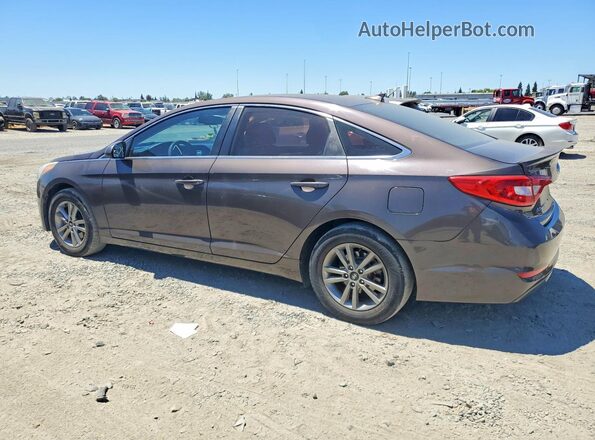 5NPE24AF1GH360529 2016 HYUNDAI SONATA Brown Задня ліва чверть