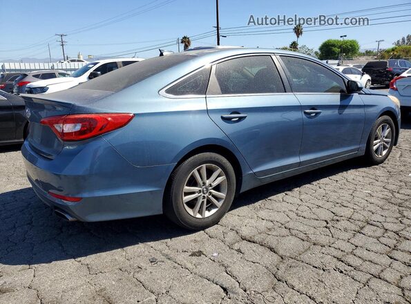 5NPE24AF1GH371935 2016 HYUNDAI SONATA Blue უკანა მარჯვენა