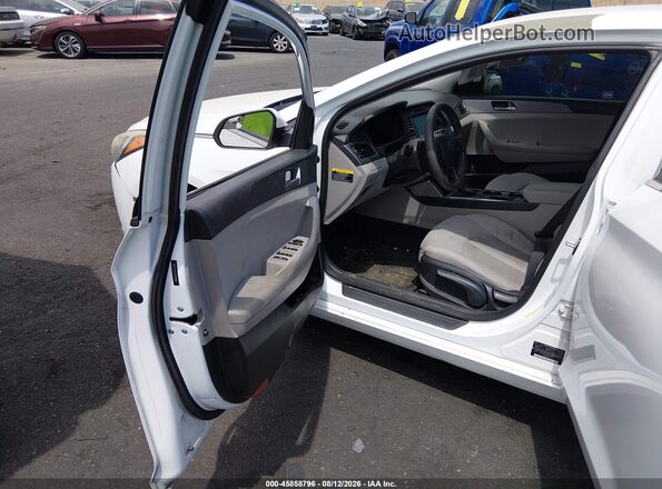 5NPE24AF1GH372910 2016 HYUNDAI SONATA White Սալոնի դիմացի տեսք