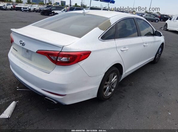 5NPE24AF1GH372910 2016 HYUNDAI SONATA White Հետևի աջ