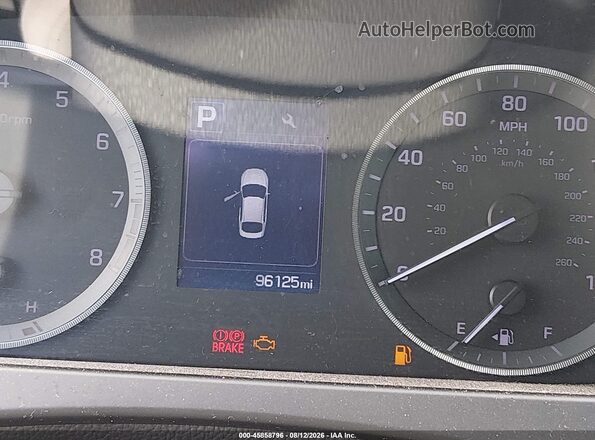5NPE24AF1GH372910 2016 HYUNDAI SONATA White Հետևի նստատեղերի տեսք