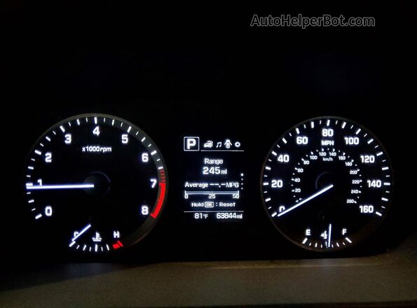 5NPE24AF1HH499237 2017 HYUNDAI SONATA Silver Սարքավորումների վահանակի տեսք