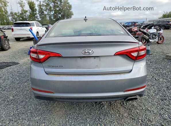 5NPE24AF1HH517705 2017 HYUNDAI SONATA Серебряный Вид сзади
