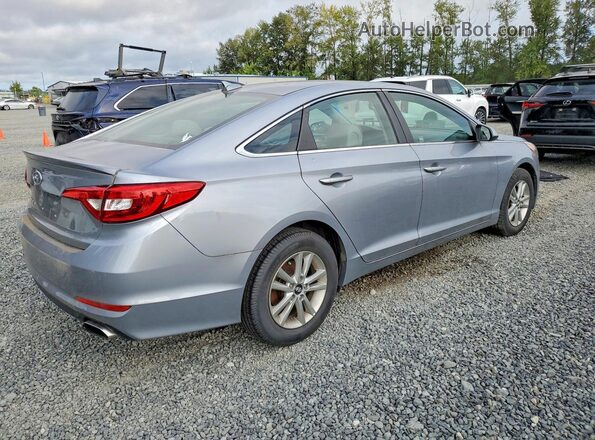 5NPE24AF1HH517705 2017 HYUNDAI SONATA Серебряный Задняя правая четверть
