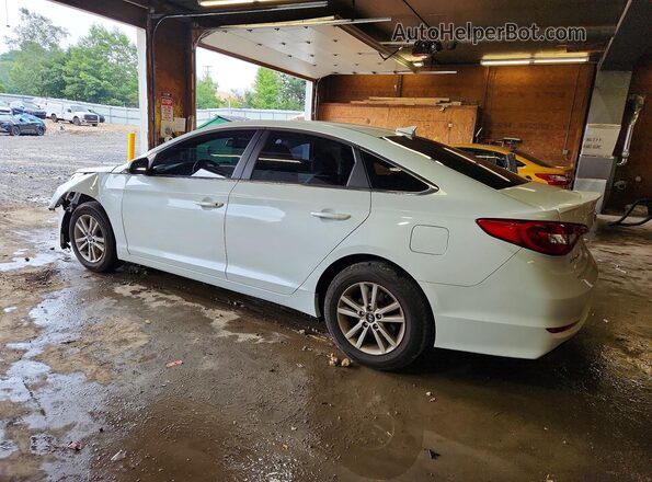 5NPE24AF1HH526744 2017 HYUNDAI SONATA White Rear left