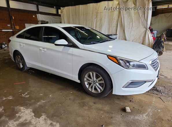 5NPE24AF1HH526744 2017 HYUNDAI SONATA White Front right