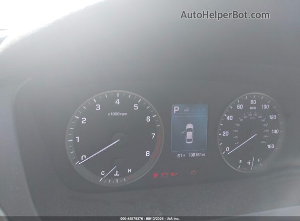5NPE24AF1HH552552 2017 HYUNDAI SONATA Silver Вид задніх сидінь
