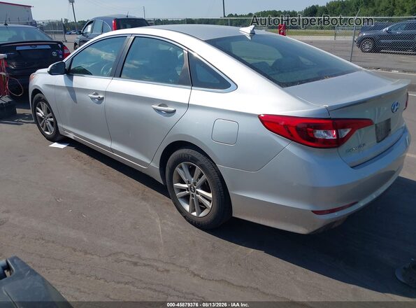 5NPE24AF1HH552552 2017 HYUNDAI SONATA Silver Задня ліва чверть