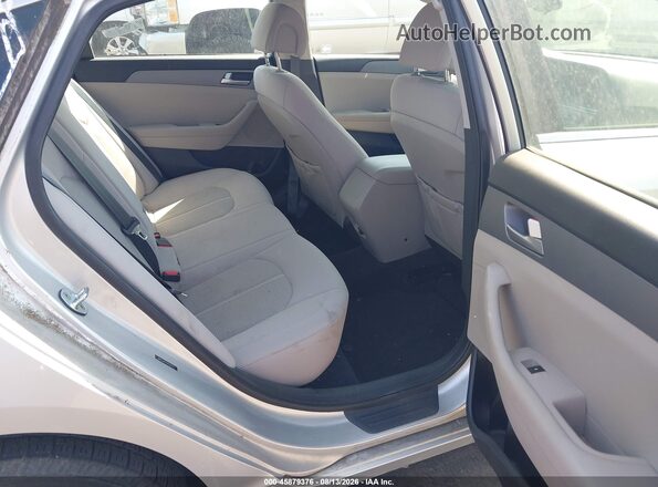 5NPE24AF1HH552552 2017 HYUNDAI SONATA Silver Вид наклейки з VIN-кодом