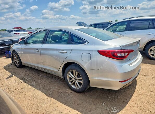 5NPE24AF1HH559260 2017 HYUNDAI SONATA Silver Trasero izquierdo