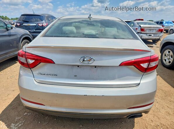 5NPE24AF1HH559260 2017 HYUNDAI SONATA Silver Vista trasera