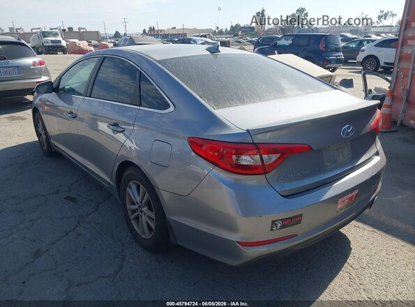 5NPE24AF1HH566404 2017 HYUNDAI SONATA Gray Trasero izquierdo