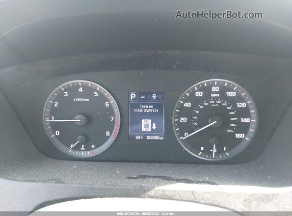5NPE24AF1HH566404 2017 HYUNDAI SONATA Gray Vista de los asientos traseros