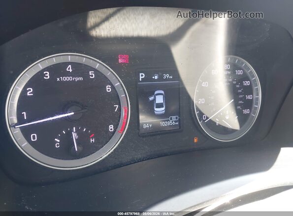 5NPE24AF1JH602033 2018 HYUNDAI SONATA White Вид задніх сидінь