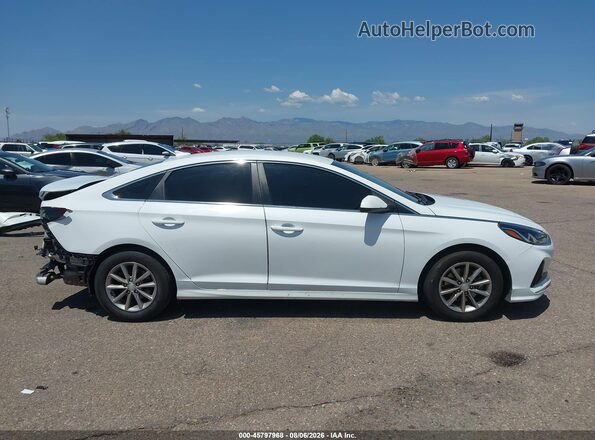 5NPE24AF1JH602033 2018 HYUNDAI SONATA White Панорамний вид салону 360°
