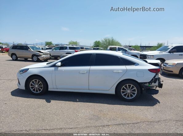 5NPE24AF1JH602033 2018 HYUNDAI SONATA White 