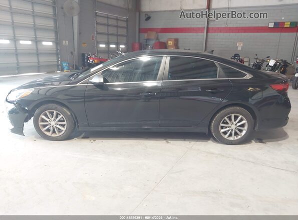 5NPE24AF1JH682112 2018 HYUNDAI SONATA Black 360 interior view