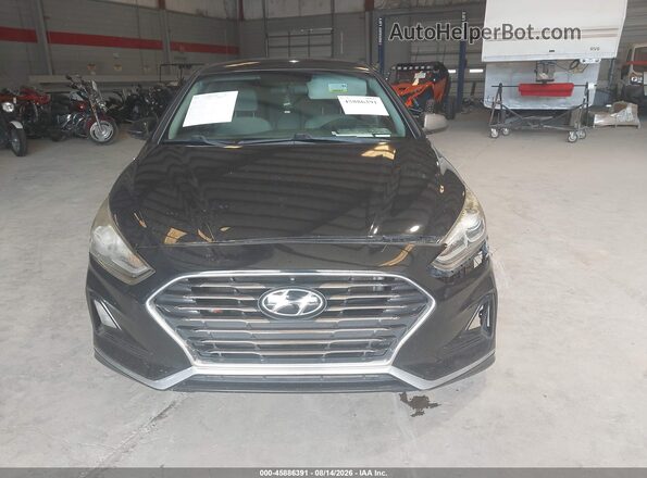 5NPE24AF1JH682112 2018 HYUNDAI SONATA Black 