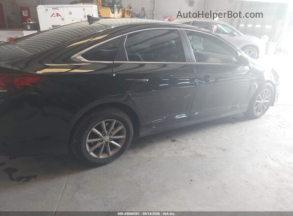 5NPE24AF1JH682112 2018 HYUNDAI SONATA Black 
