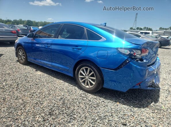 5NPE24AF1KH755478 2019 HYUNDAI SONATA Blue Tył lewy