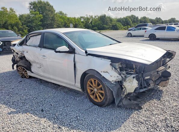 5NPE24AF1KH762446 2019 HYUNDAI SONATA White Front right