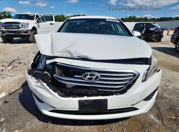 5NPE24AF2GH264098 2016 HYUNDAI SONATA White Widok z przodu