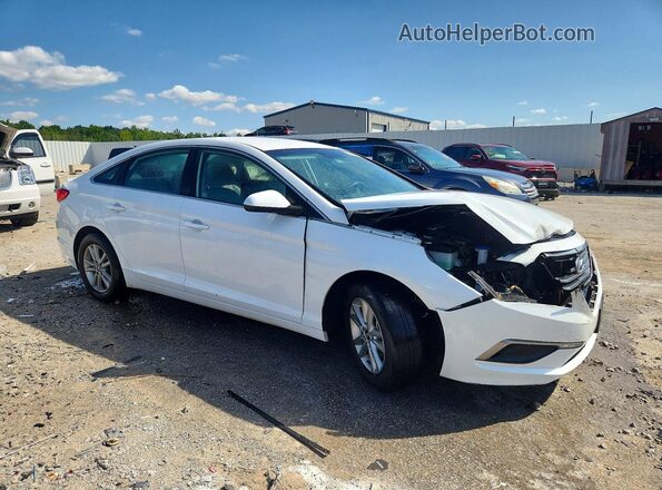 5NPE24AF2GH264098 2016 HYUNDAI SONATA White Przód prawy