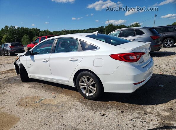 5NPE24AF2GH264098 2016 HYUNDAI SONATA White Tył lewy