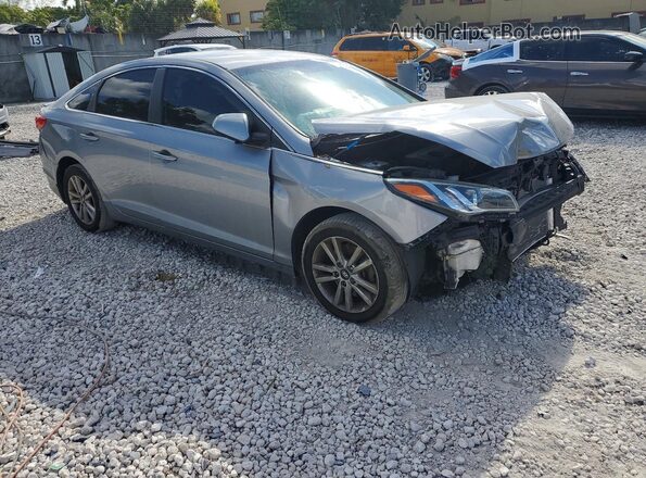 5NPE24AF2GH298932 2016 HYUNDAI SONATA Silver Front right
