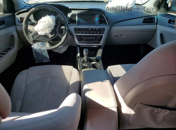 5NPE24AF2GH298932 2016 HYUNDAI SONATA Silver Dashboard view