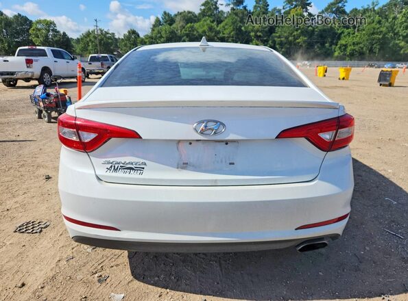 5NPE24AF2GH312652 2016 HYUNDAI SONATA White Vista trasera