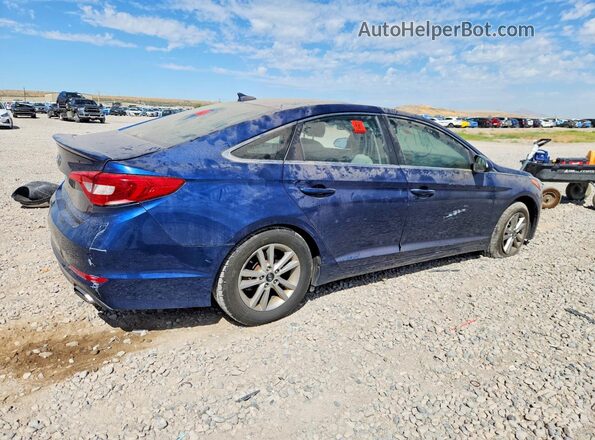 5NPE24AF2GH319889 2016 HYUNDAI SONATA Blue Tył prawy