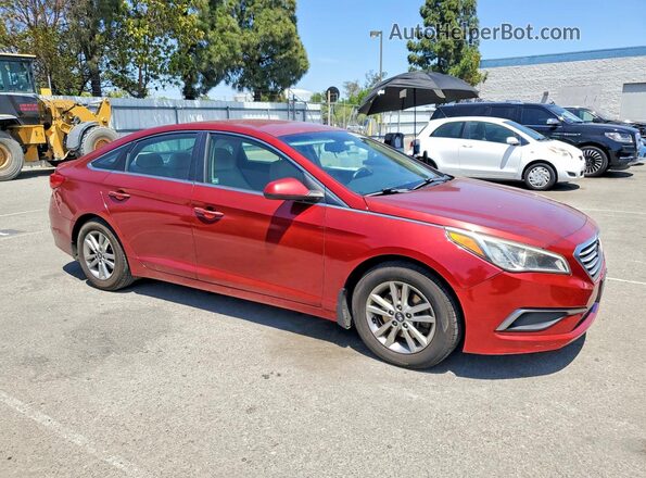 5NPE24AF2GH320024 2016 HYUNDAI SONATA Burgundy Front right
