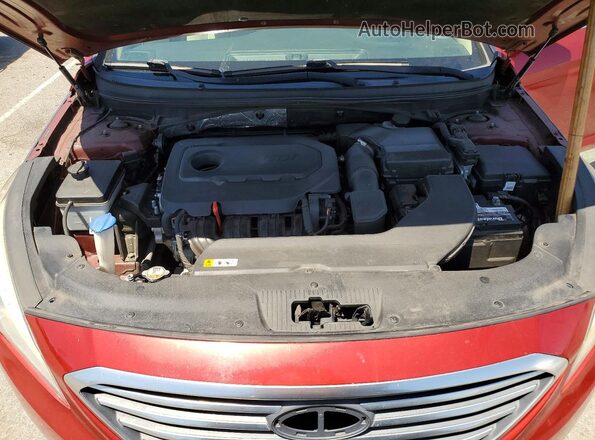 5NPE24AF2GH320024 2016 HYUNDAI SONATA Burgundy Rear interior view