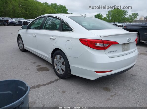 5NPE24AF2GH321027 2016 HYUNDAI SONATA Белый Задняя левая четверть