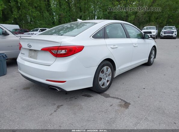5NPE24AF2GH321027 2016 HYUNDAI SONATA Белый Задняя правая четверть