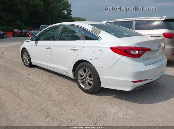 5NPE24AF2GH347675 2016 HYUNDAI SONATA White უკანა მარცხენა