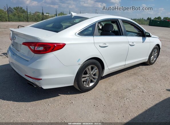 5NPE24AF2GH353301 2016 HYUNDAI SONATA White Հետևի աջ