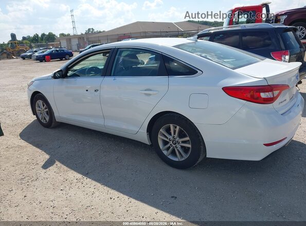 5NPE24AF2GH353301 2016 HYUNDAI SONATA White Հետևի ձախ