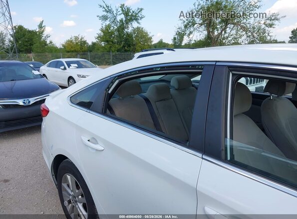 5NPE24AF2GH353301 2016 HYUNDAI SONATA White Սարքավորումների վահանակի տեսք