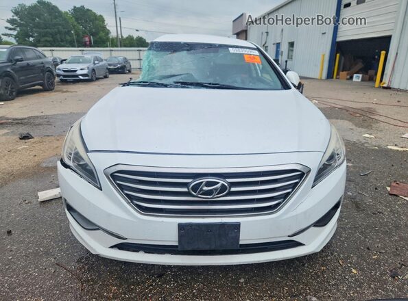 5NPE24AF2GH404067 2016 HYUNDAI SONATA White Vista frontal