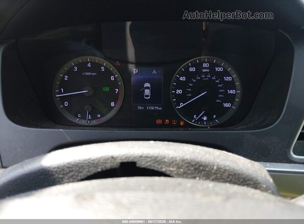 5NPE24AF2GH418017 2016 HYUNDAI SONATA Red Widok tylnych siedzeń