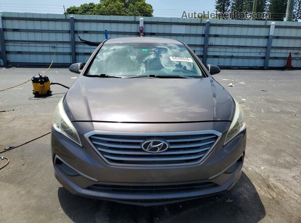 5NPE24AF2GH428367 2016 HYUNDAI SONATA Tan Widok z przodu