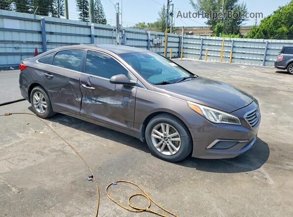 5NPE24AF2GH428367 2016 HYUNDAI SONATA Tan Przód prawy