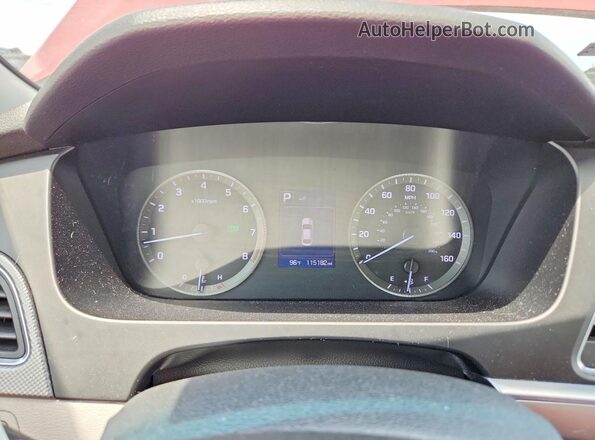 5NPE24AF2GH430409 2016 HYUNDAI SONATA Red 