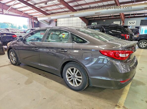5NPE24AF2HH449303 2017 HYUNDAI SONATA Gray Вид спереду