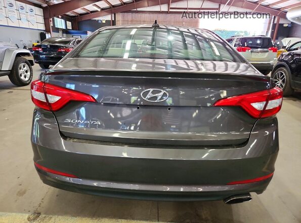 5NPE24AF2HH449303 2017 HYUNDAI SONATA Gray Вид підкапотного простору