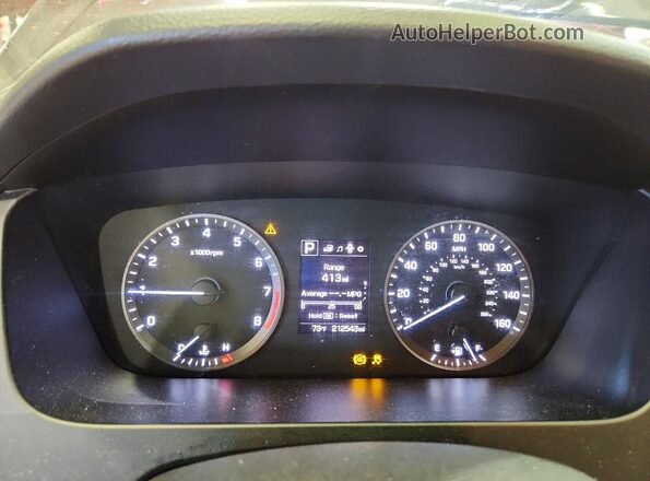 5NPE24AF2HH449303 2017 HYUNDAI SONATA Gray 