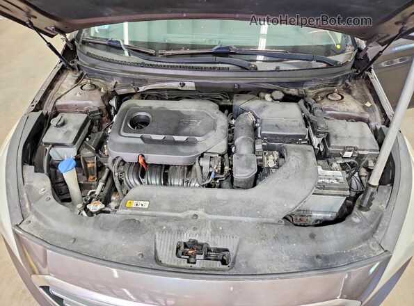 5NPE24AF2HH449303 2017 HYUNDAI SONATA Gray 