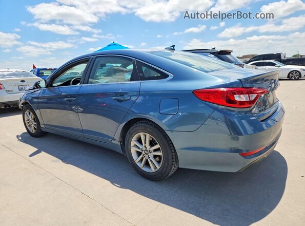 5NPE24AF2HH532889 2017 HYUNDAI SONATA Teal Tył lewy